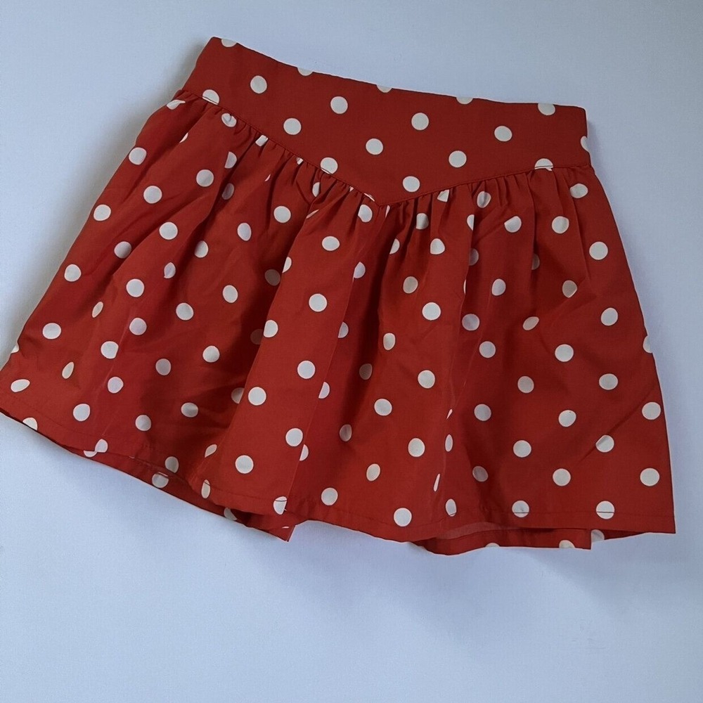 Red White Polka Dot Culottes Shorts Minnie Mouse Size 3